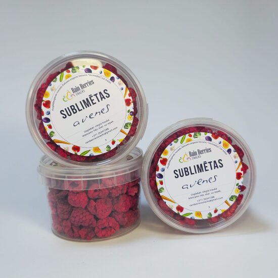 Sublimētas avenes 25g