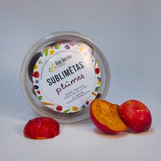 Sublimētas plūmes 30g