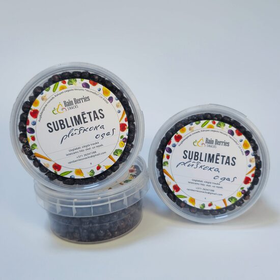 Sublimētas plūškoka ogas 25g