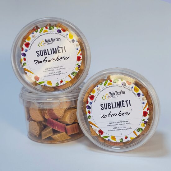 Sublimēts rabarbers 18g